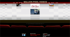 Desktop Screenshot of millionpixelvideos.com